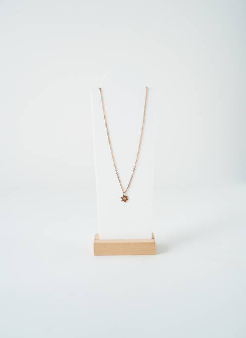 Colier roz SATINE femeie