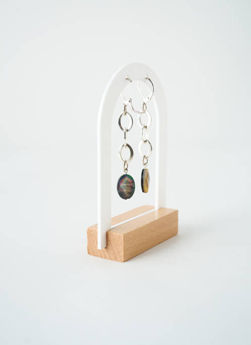 Cercei gri SATINE femeie