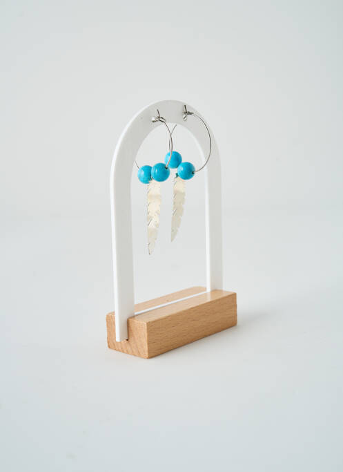 Cercei albastru SATINE femeie