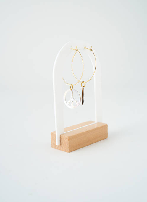 Cercei gri SATINE femeie