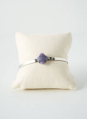 Brățară ornament piatră violet SATINE femeie