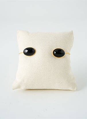 Brățară Manșetă negru SATINE femeie