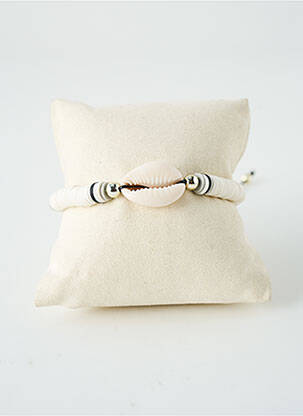 Brățară alb SATINE femeie