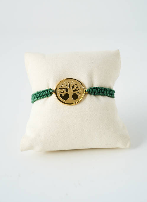 Brățară verde SATINE femeie