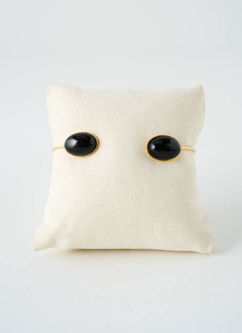 Brățară Manșetă negru SATINE femeie