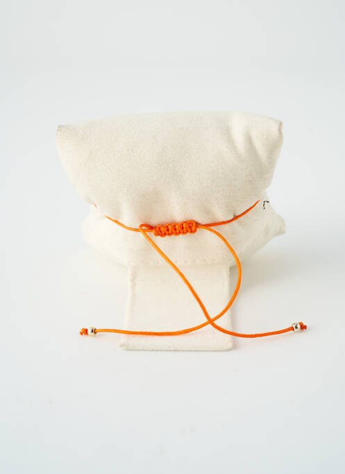 Brățară portocaliu SATINE femeie