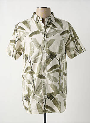 Cămașă cu mâneci scurte verde KRONSTADT bărbat