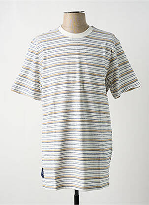 Tricou bej KRONSTADT bărbat