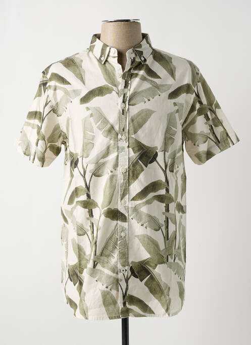 Cămașă cu mâneci scurte verde KRONSTADT bărbat