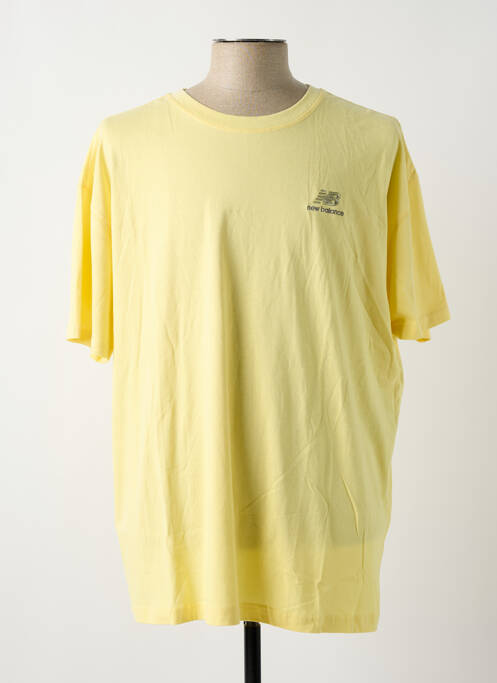 Tricou galben NEW BALANCE bărbat
