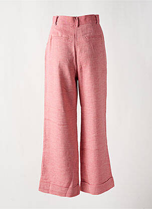Pantalon larg roz FRNCH femeie