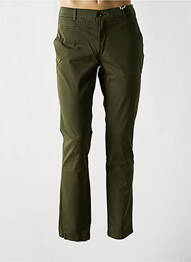 Pantalon chino verde FAGUO homme