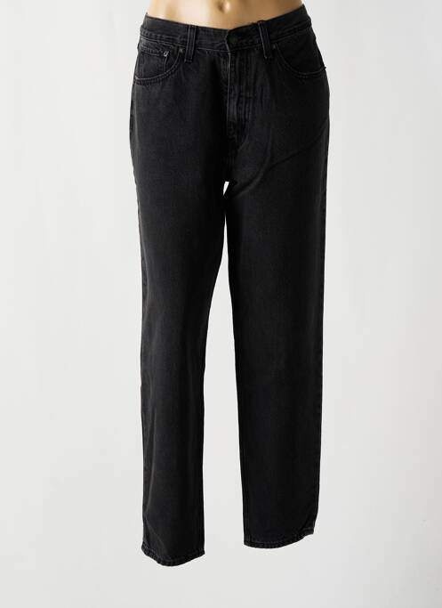 Blugi croială Mom negru LEVIS femeie