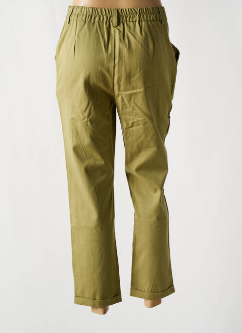 Pantalon 7/8 verde GARANCE femeie