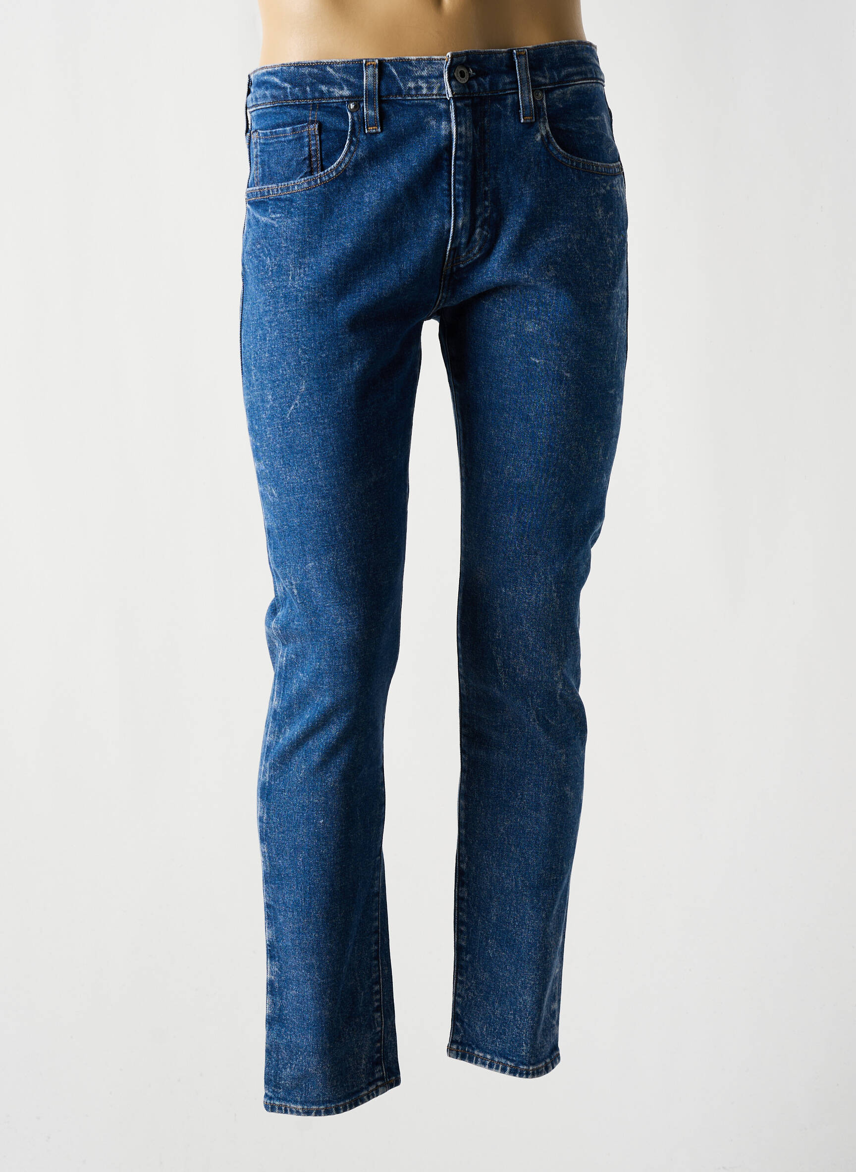 Blugi cu croială slim albastru LEVI'S bărbat
