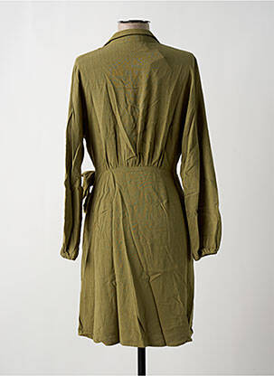 Rochie scurtă mâneci lungi mâneci lungi verde GARANCE femeie