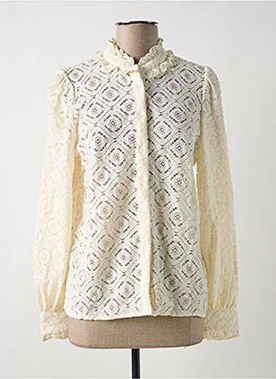 Cămașă bej FRNCH femeie