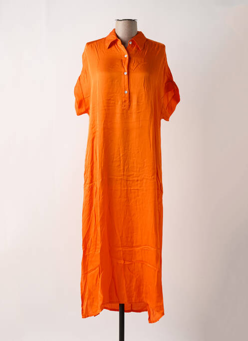 Rochie lungă portocaliu FRNCH femeie