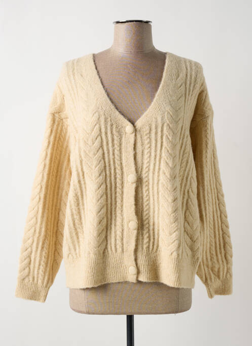 Vestă cu mâneci lungi bej GARANCE femeie