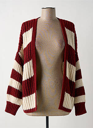 Vestă cu mâneci lungi roșu STELLA FOREST femeie