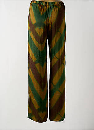 Pantalon drept talie elastică maro HARTFORD femeie