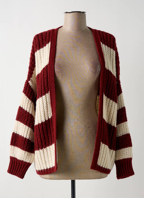 Vestă cu mâneci lungi roșu STELLA FOREST femeie