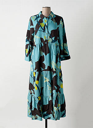 Rochie lungă maro WHITE STUFF femeie