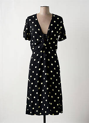 Rochie midi negru MADEMOISELLE YEYE femeie