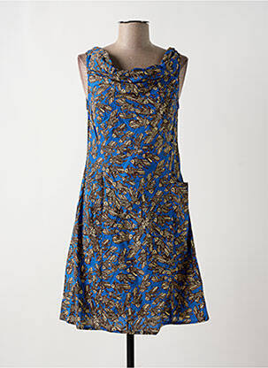 Rochie scurtă albastru KALI YOG femeie