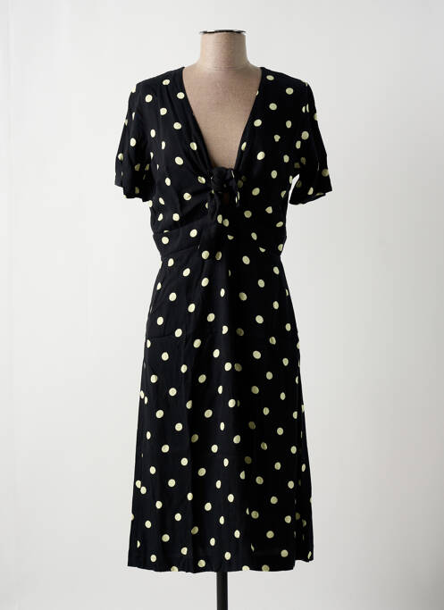 Rochie midi negru MADEMOISELLE YEYE femeie