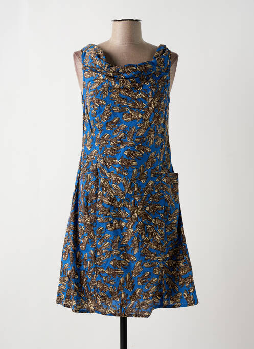 Rochie scurtă albastru KALI YOG femeie