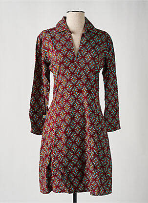 Rochie midi roșu KALI YOG femeie