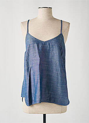 Top albastru SKUNKFUNK femeie