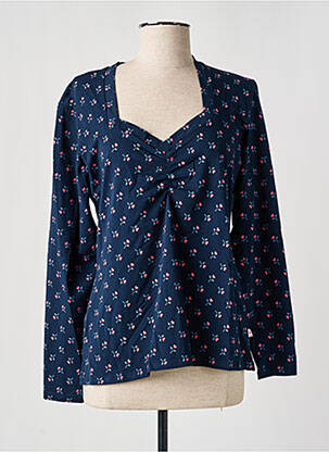 Top albastru BLUTSGESCHWISTER femeie