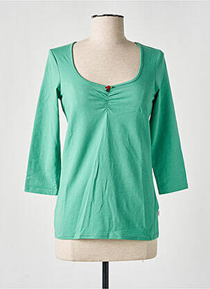 Tricou verde BLUTGESCHWISTER femeie
