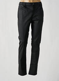 Pantalon slim țesătură acoperită mărime normală negru KANOPE femeie