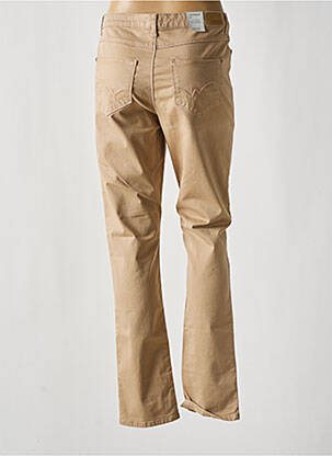 Pantalon drept elasticitate mărime normală bej KANOPE femeie