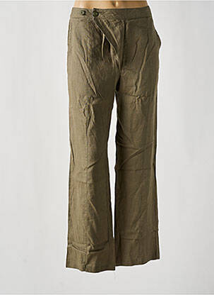 Pantalon drept verde MOUSQUETON femeie