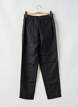 Pantalon drept croială morcov talie înaltă negru WHITE STUFF femeie