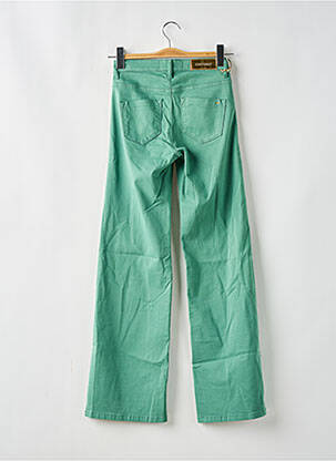Pantalon evazat elasticitate mărime normală verde închis COUTURIST femeie