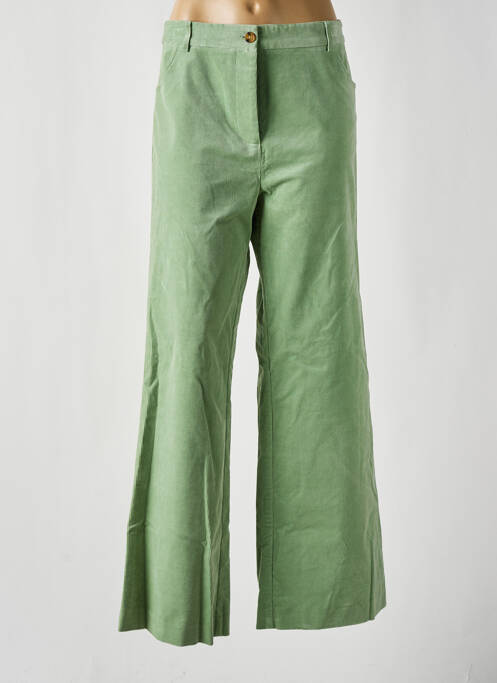 Pantalon evazat verde KING LOUIE femeie