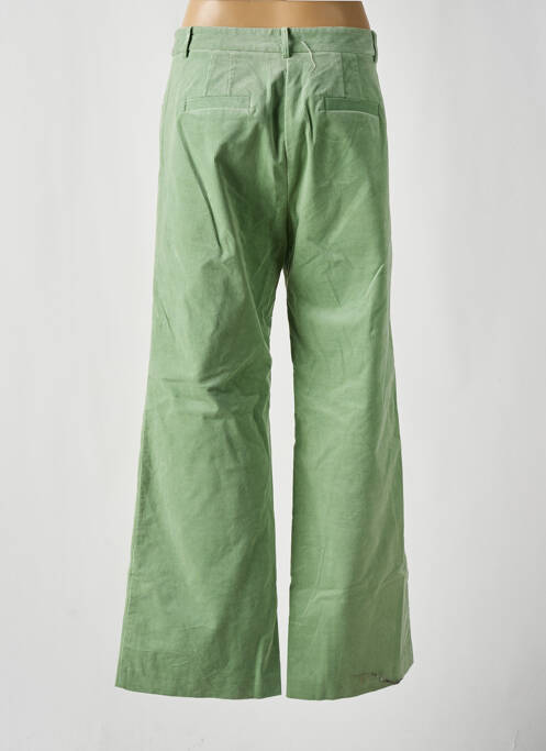 Pantalon evazat verde KING LOUIE femeie