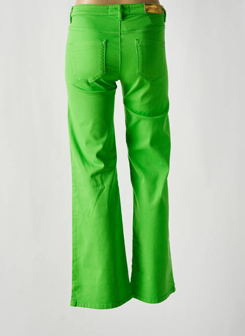 Pantalon evazat verde COUTURIST femeie