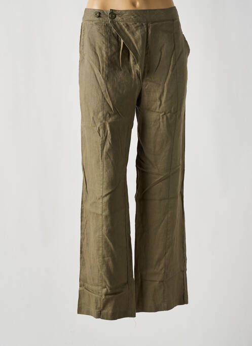 Pantalon drept verde MOUSQUETON femeie