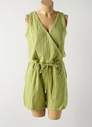 Salopetă scurtă verde MOUSQUETON femeie