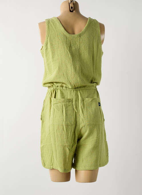 Salopetă scurtă verde MOUSQUETON femeie