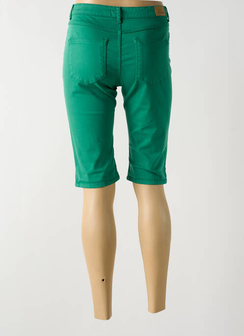 Bermudă verde închis KANOPE femeie