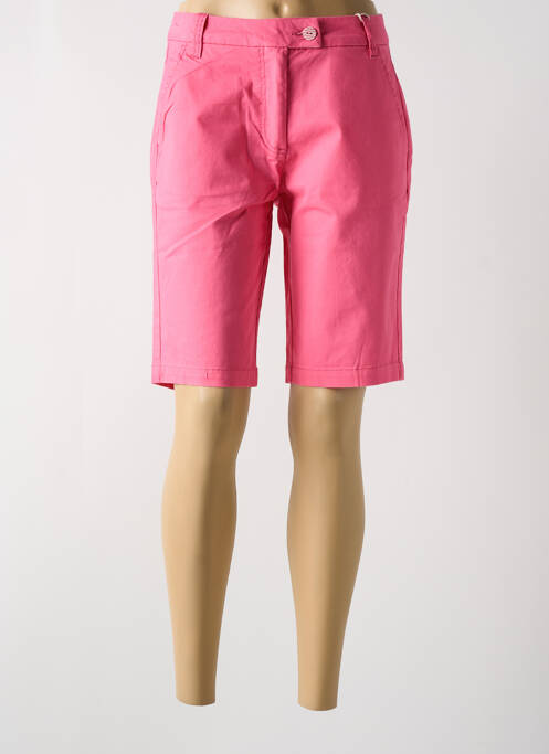 Bermudă roz MOUSQUETON femeie
