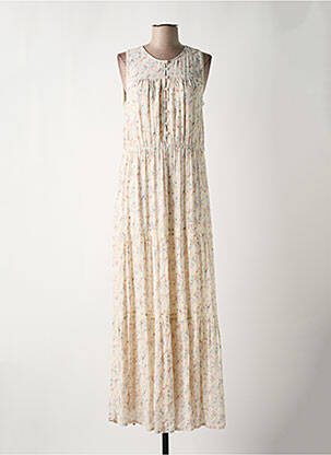 Rochie lungă bej INDI & COLD femeie