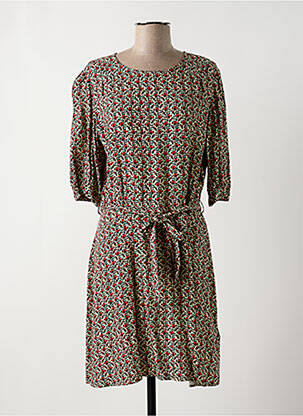 Rochie midi bej BELLEROSE femeie